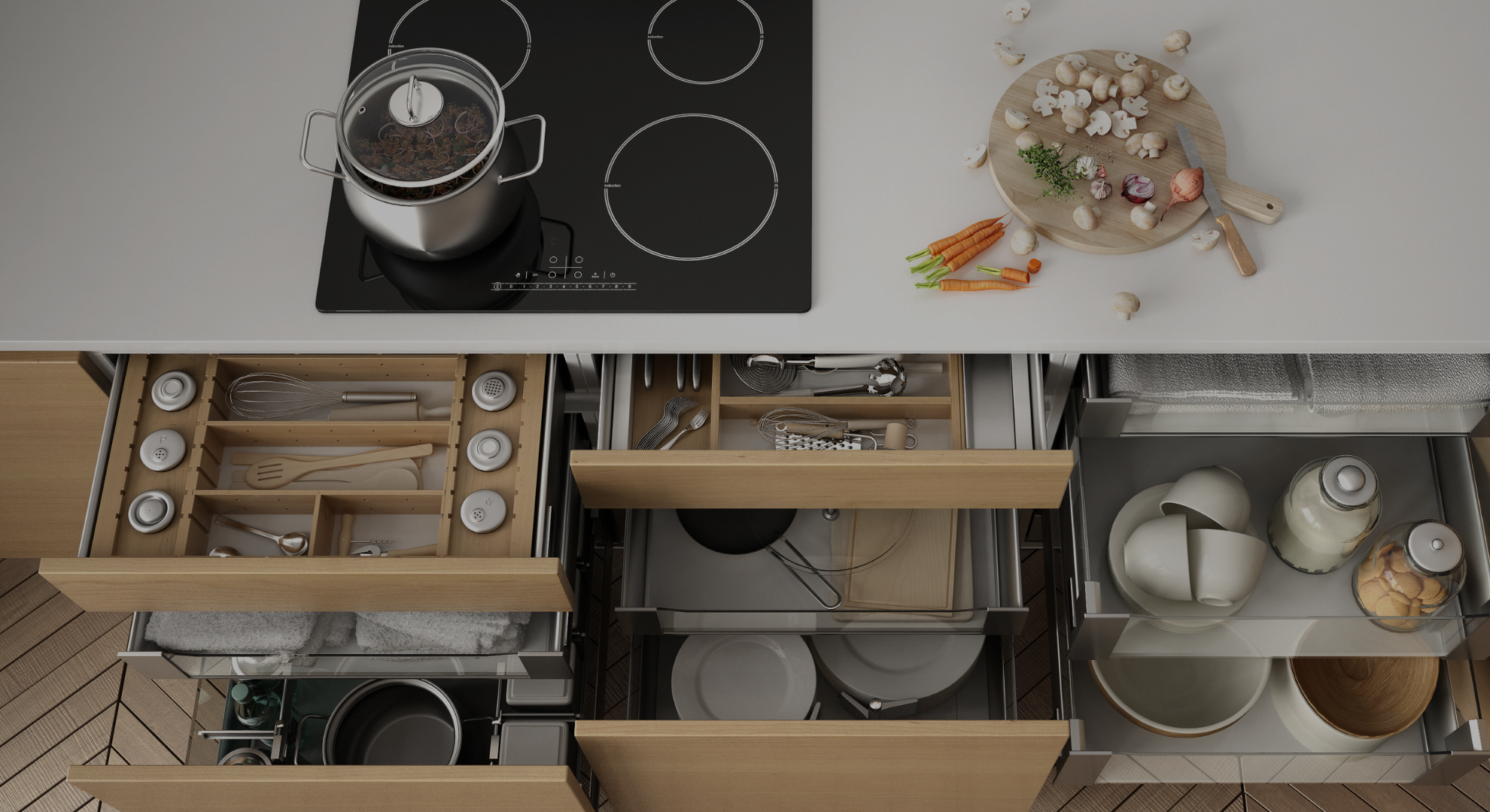 kitchen accessories. 